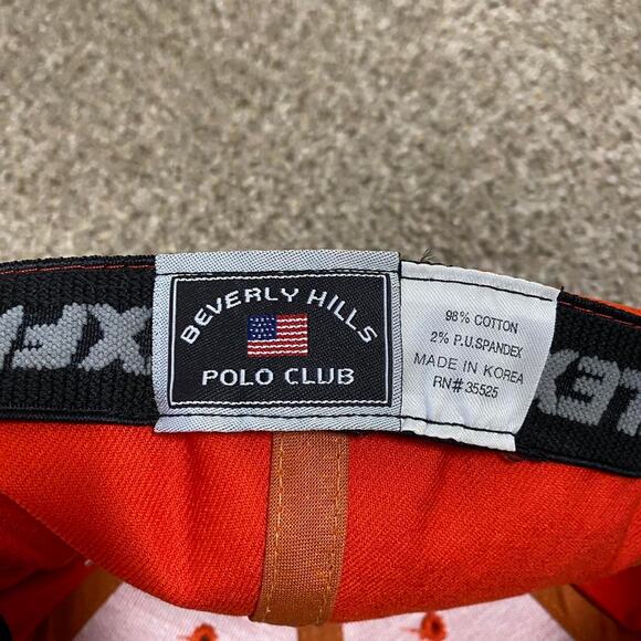 Y2K BHPC Hat Fitted Flex Fit Embroidered Beverly Hills Polo Club Hip Hop Preppy - Picture 3 of 4